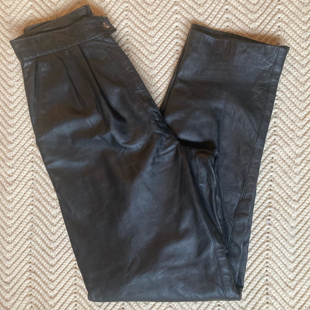 Paul Garnett Leather Pants